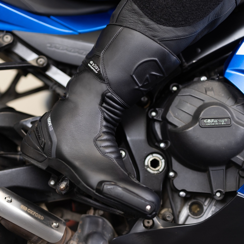 Oxford Code 1.0 D2D motociklističke čizme crne