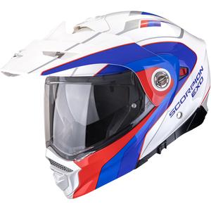 Enduro motociklistička kaciga Scorpion ADX-2 Kamps bijelo-crveno-plava