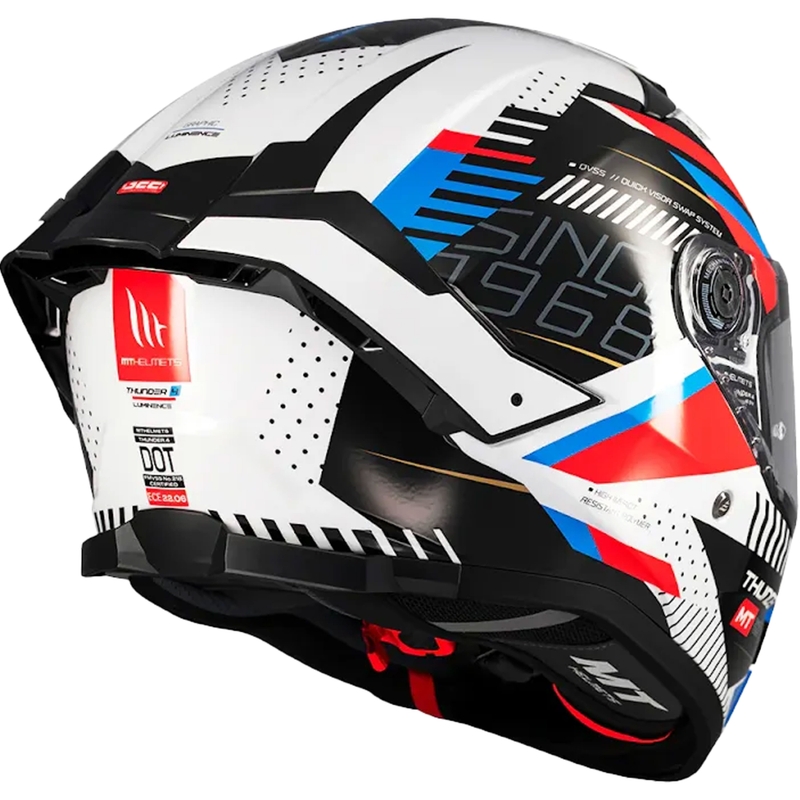 Integralna motociklistička kaciga MT Thunder 4 SV Luminence plava