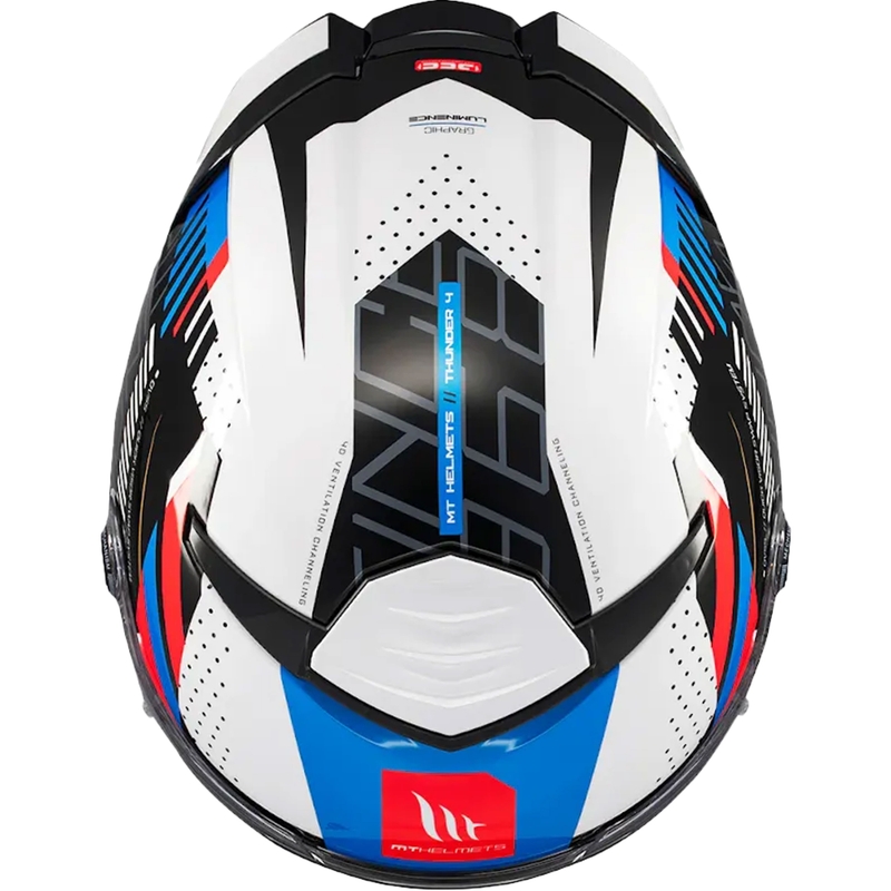 Integralna motociklistička kaciga MT Thunder 4 SV Luminence plava