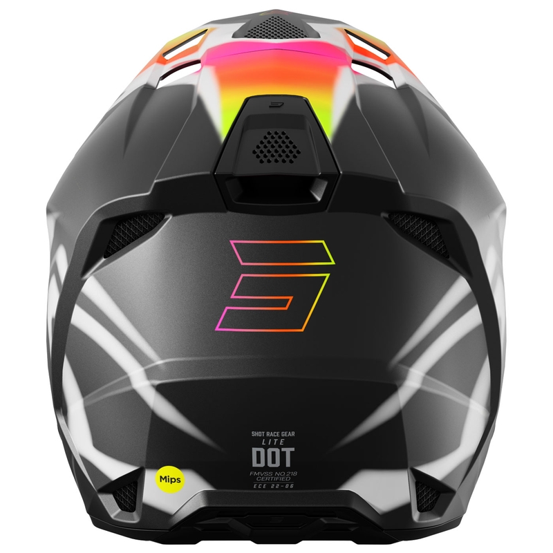 Shot Lite Devil motocross kaciga mat crna