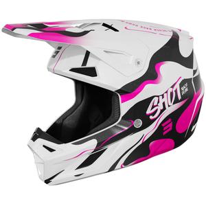 Kaciga za motokros Shot Speed Beast, biserno ružičasta
