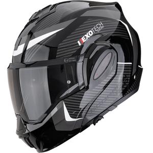 Scorpion EXO-TECH EVO PRO Accuti preklopna motociklistička kaciga crno-srebrna