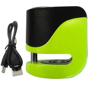 Blokada disk kočnice s alarmom KOVIX KS6 zelena