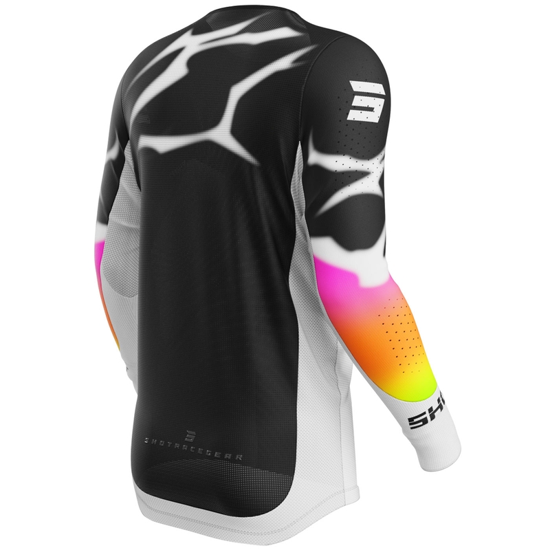 Shot Aerolite Devil motocross dres crne boje