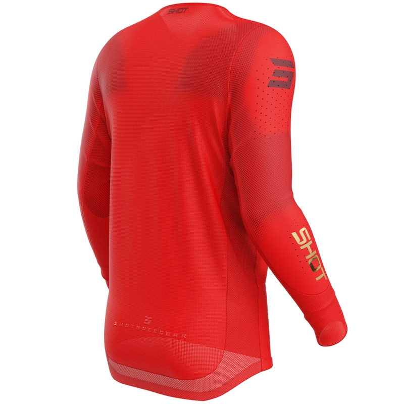 Motocross dres Shot Aerolite Space crveni