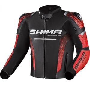 Shima STR 2.0 motociklistička jakna crno-crvena