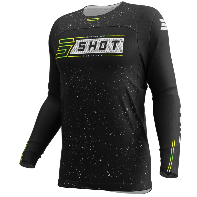 Shot Contact Art motokros dres crni