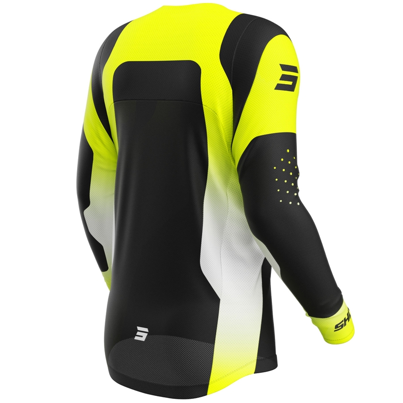 Motokros dres Shot Contact Ionyx fluo žuti