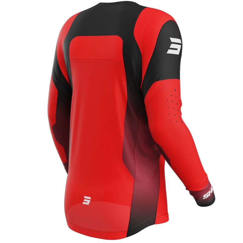 Motokros dres Shot Contact Ionyx crveni