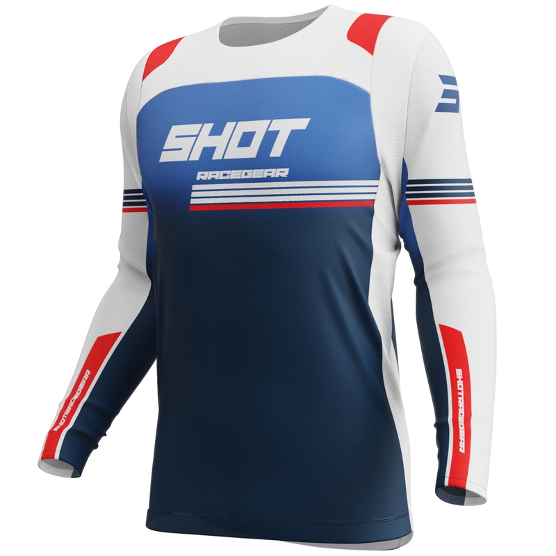 Motokros dres Shot Contact Linear Patriot