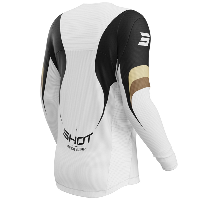 Bijeli motokros dres Shot Contact Manta