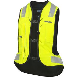 Elektronički prsluk sa zračnim jastukom HELITE e-Turtle fluo žute boje