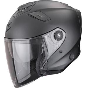 Scorpion EXO-GT Jet Solid otvorena motociklistička kaciga mat biserno crna