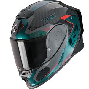 Scorpion EXO-R1 EVO II Carbon Air Propel kaciga za motocikle s punim licem, crno-zelena