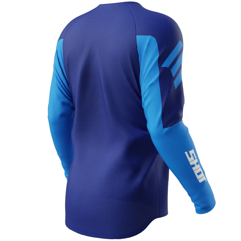 Motokros dres Shot Draw Private plavi