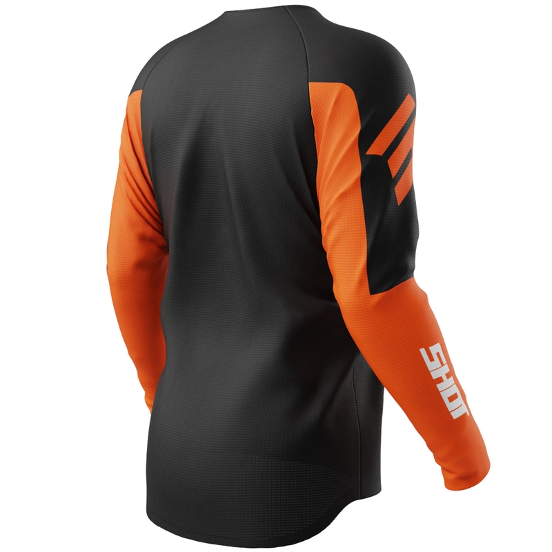 Motokros dres Shot Draw Private narančasti