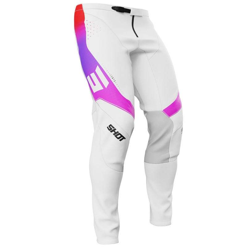 Shot Contact Ionyx motokros hlače bijele boje