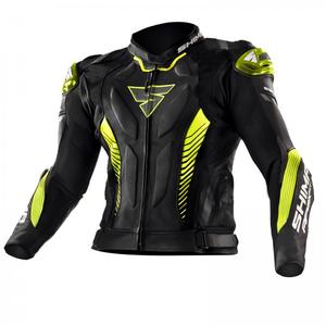 Motociklistička jakna Shima Apex crno-fluo žuta