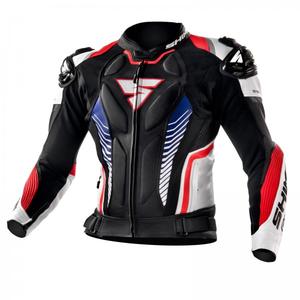 Motoristička jakna Shima Apex crno-bijelo-crvena rasprodaja
