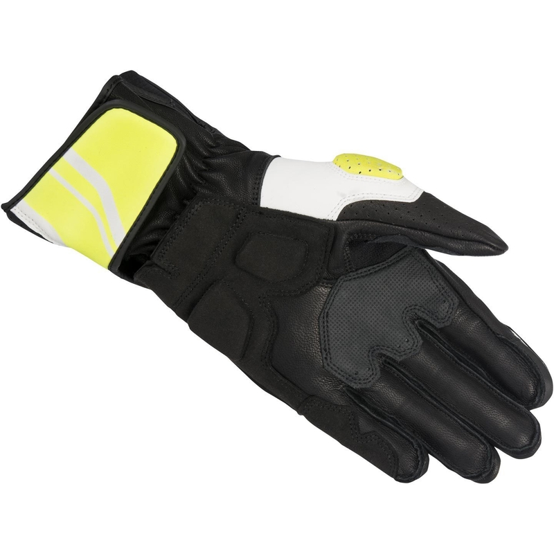 Alpinestars SP-8 motociklističke rukavice crno-bijelo-žute