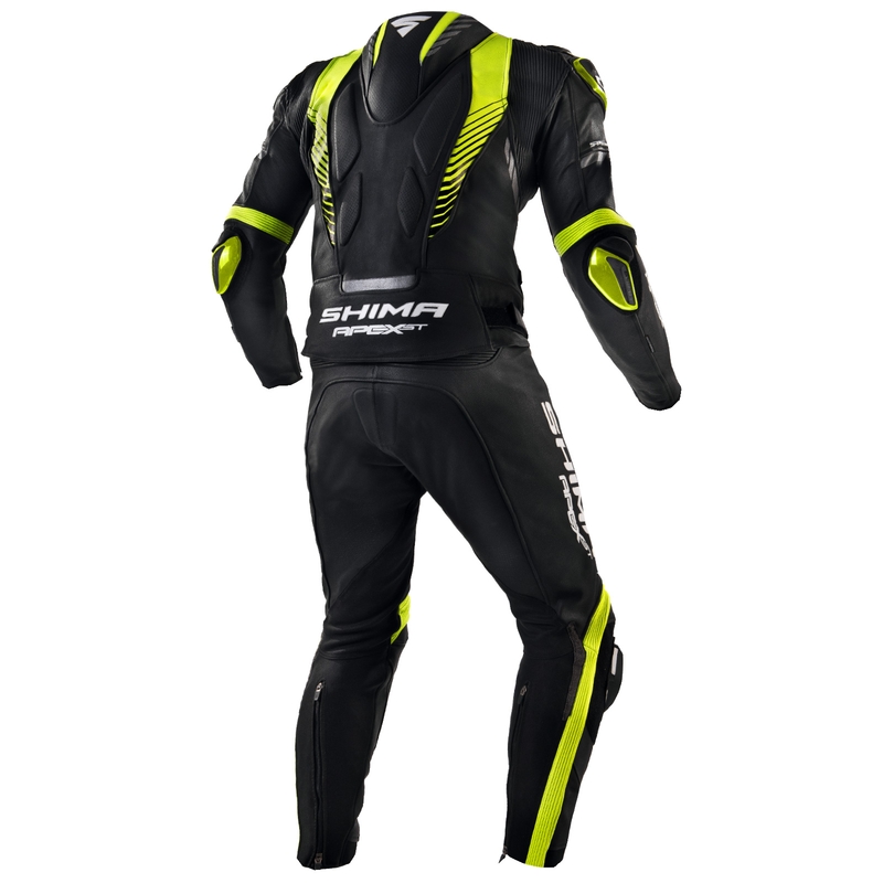 Shima Apex motociklističko odijelo crno-fluo žuto