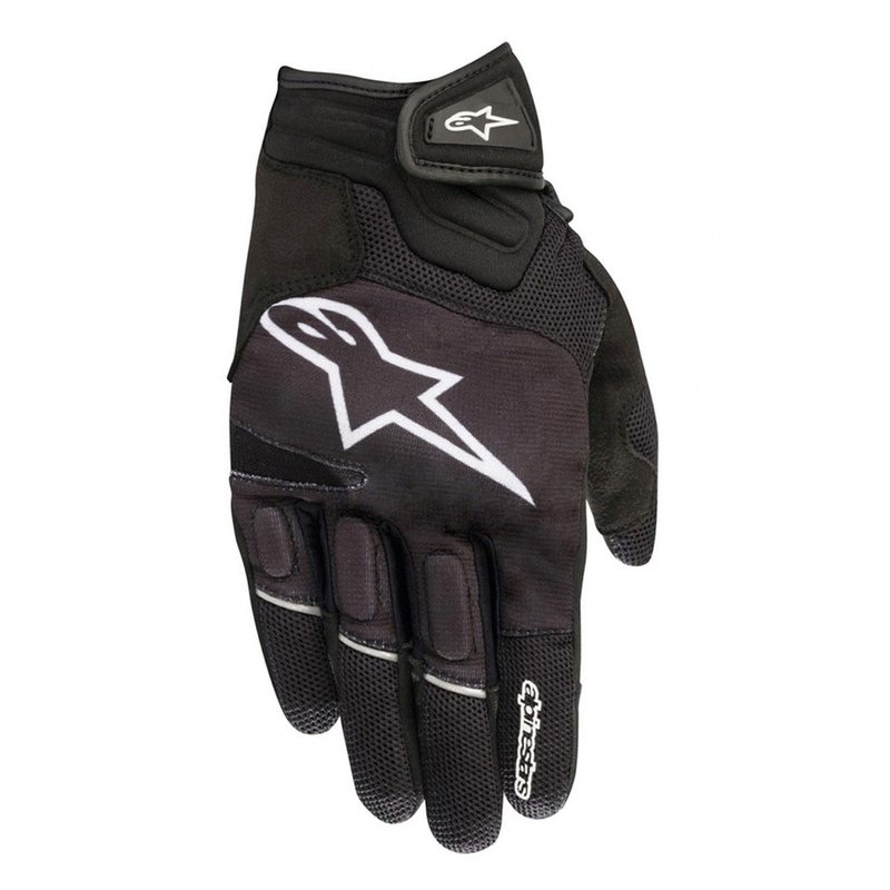 Alpinestars Atom moto rukavice crno-bijele