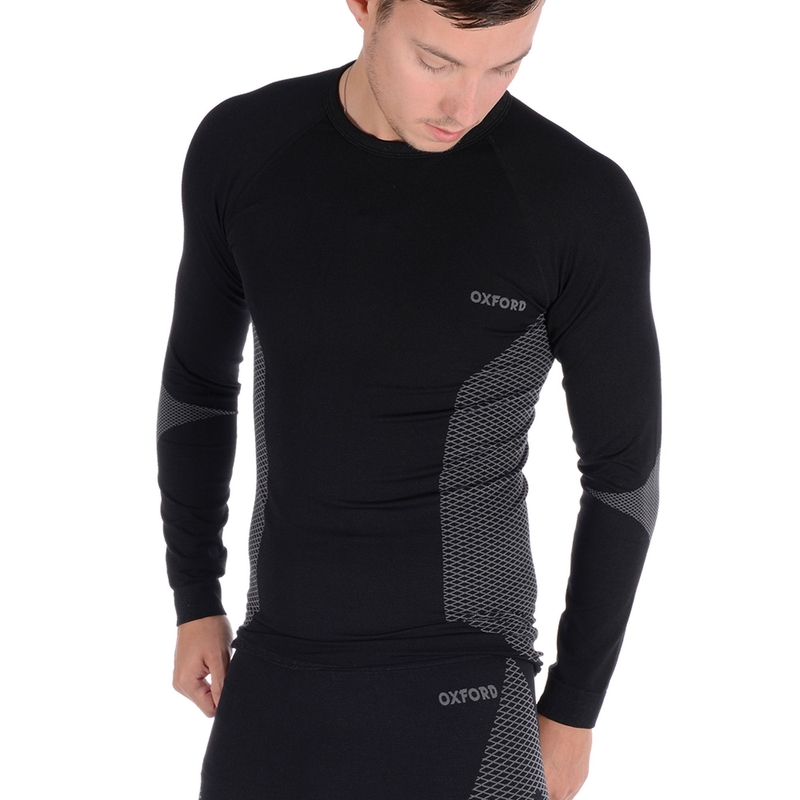 Oxford Base Layer termo majica dugih rukava Crna rasprodaja