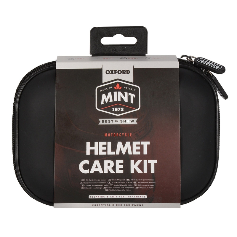 Set sredstava za čišćenje kaciga i pleksiglasa Oxford MINT