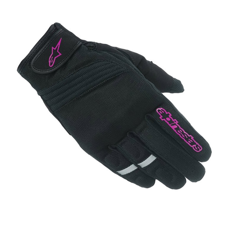 Alpinestars Stella Asama Air ženske motorističke rukavice crno-ljubičaste