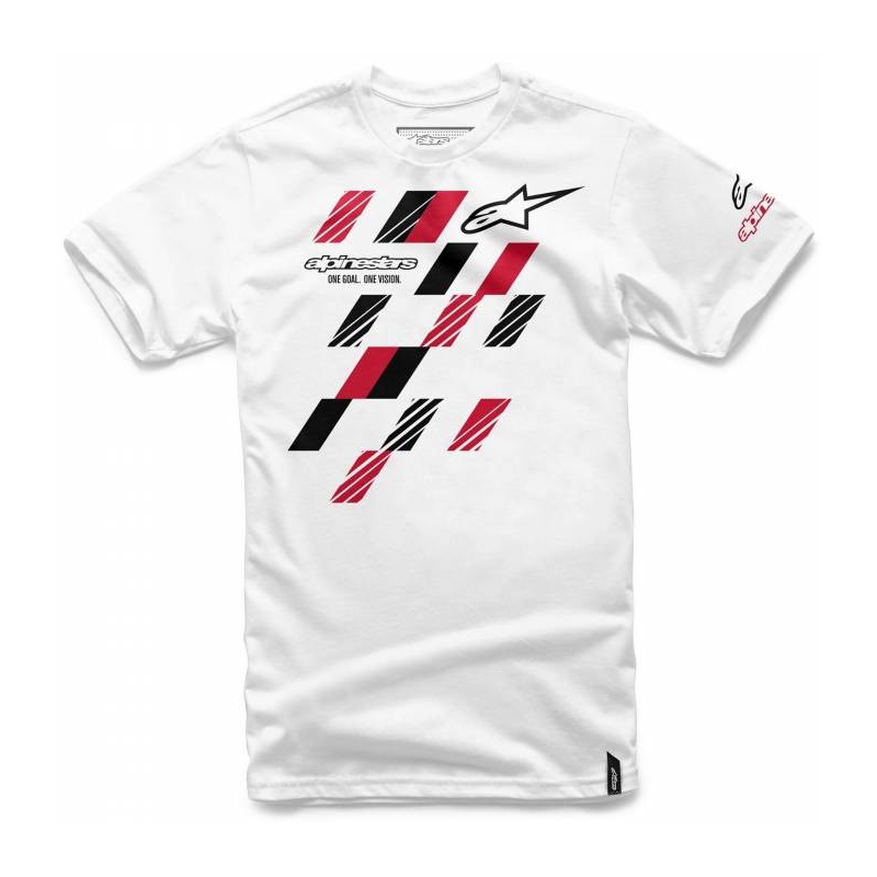 Alpinestars GP Class majica bijelo-crveno-crna