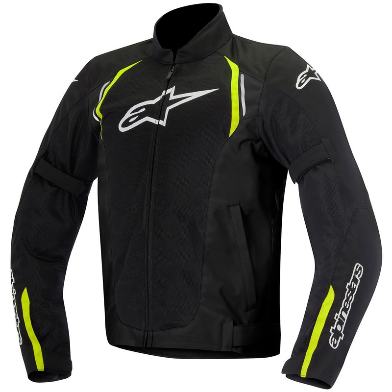 Alpinestars AST Air motociklistička jakna crno-fluo žuta