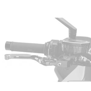 Páčka spojky bez adaptéru PUIG 4.0 rozšiřitelná skládací černá/černá