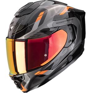 Scorpion EXO-1500 Air Sleek integralna motociklistička kaciga crno-narančasta