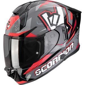 Scorpion EXO-530 Air Rok integralna motociklistička kaciga sivo-crno-crvena
