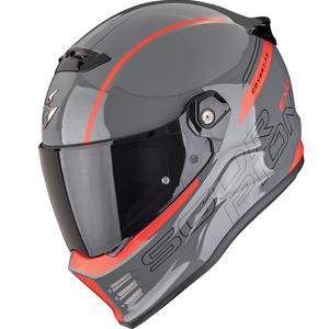 Scorpion Covert FX Danko integralna motociklistička kaciga sivo-crvena