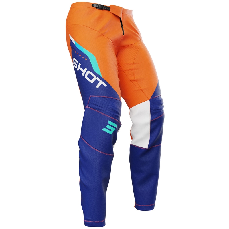 Shot Devo Daytona narančaste motokros hlače