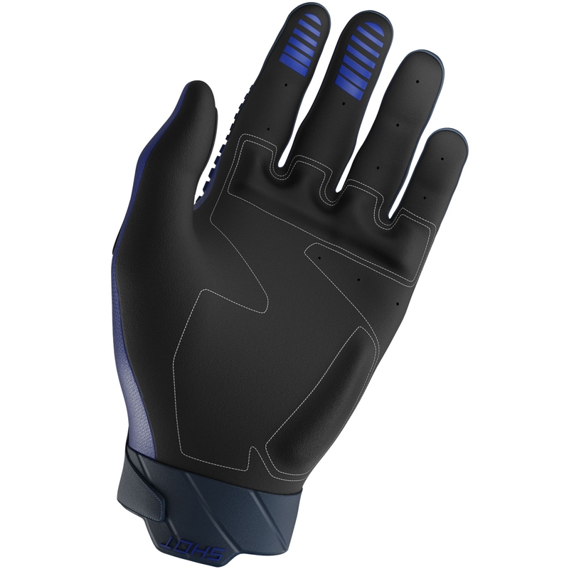 Motokros rukavice Shot Core Max plave