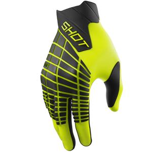 Shot Core Max motokros rukavice fluo žute