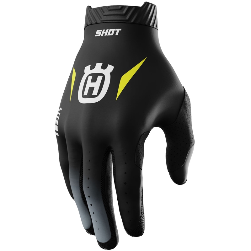 Shot Lite HVA 26 motocross rukavice crne