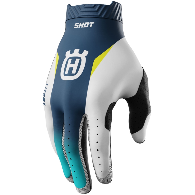 Motocross rukavice Shot Lite HVA 26 plave