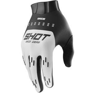 Shot Race Evo motokros rukavice bijele boje