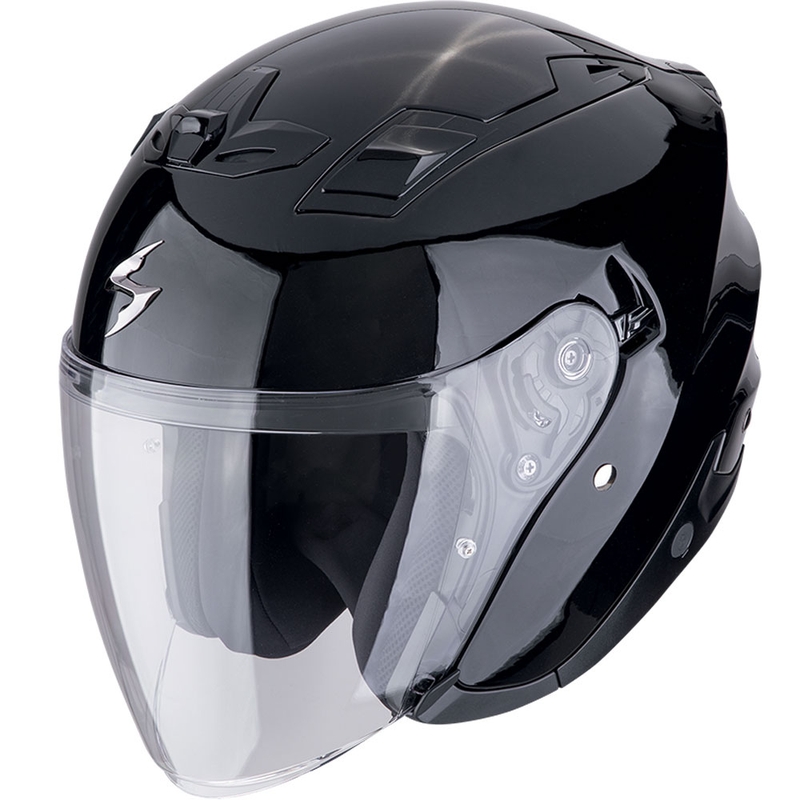 Scorpion EXO-Z1 SOLID otvorena motociklistička kaciga metalik crne boje