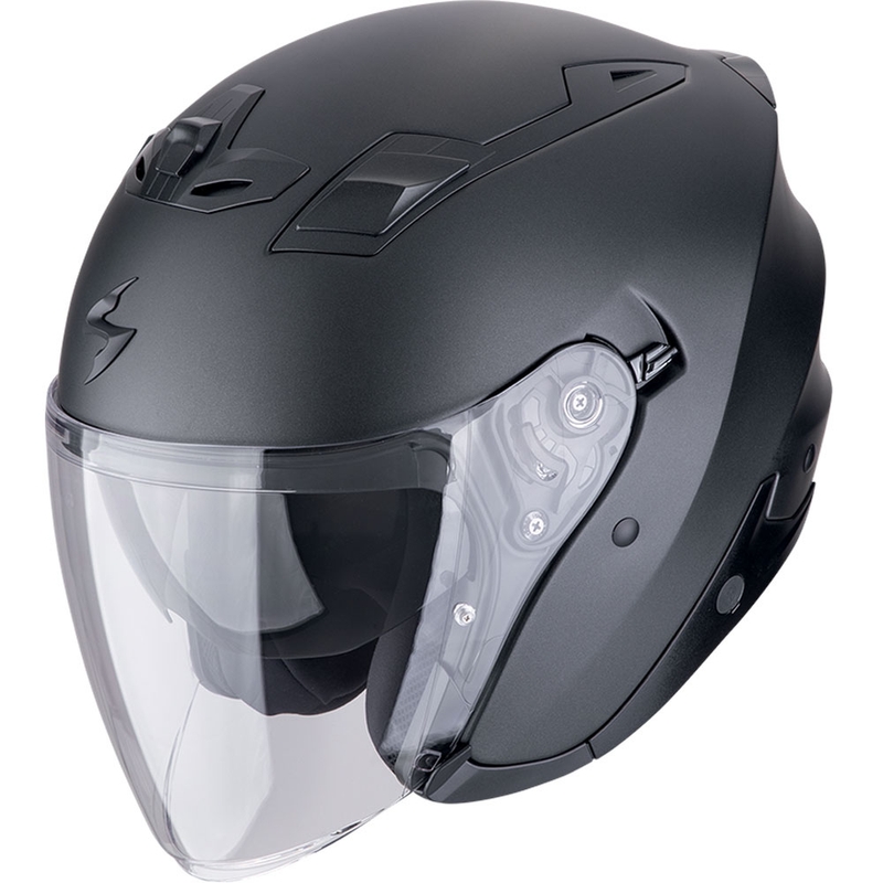 Scorpion EXO-Z1 SOLID otvorena motociklistička kaciga mat biserno crna