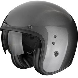 Scorpion Belfast EVO Solid otvorena motociklistička kaciga metalik sive boje