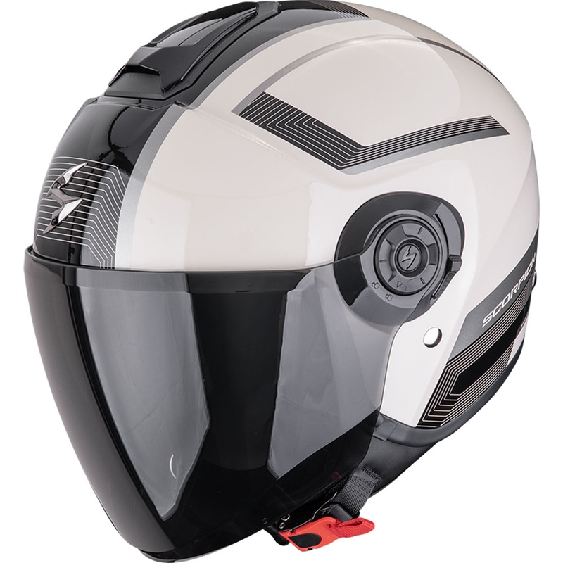Scorpion EXO-CITY II Cosmos otvorena motociklistička kaciga krem-crne boje