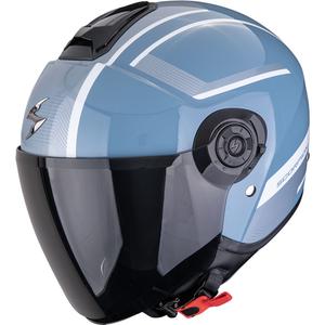 Scorpion EXO-CITY II Cosmos otvorena motociklistička kaciga plavo-srebrne boje