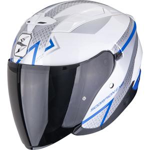 Scorpion EXO-230 Loop kaciga za motocikl otvorenog lica bijelo-plava