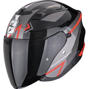 Scorpion EXO-230 Loop otvorena motociklistička kaciga, metalik crno-crvena