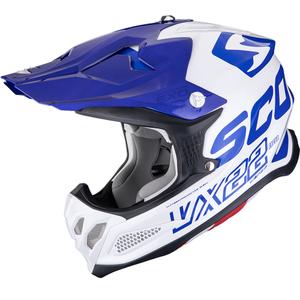 Scorpion VX-22 Air Updown motocross kaciga bijelo-plavo-plava